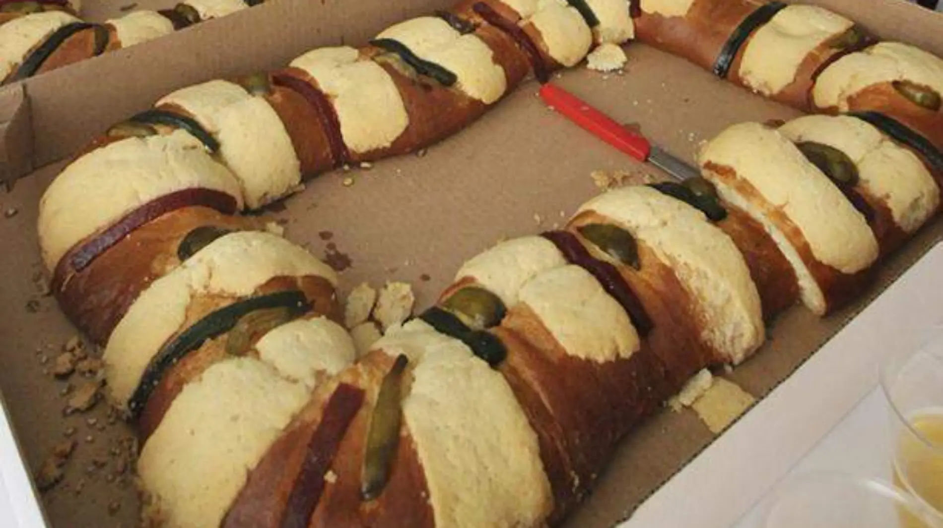 Rosca de reyes magos